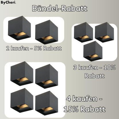 LuminaCube™ - La lampada da parete senza fili e di lusso!