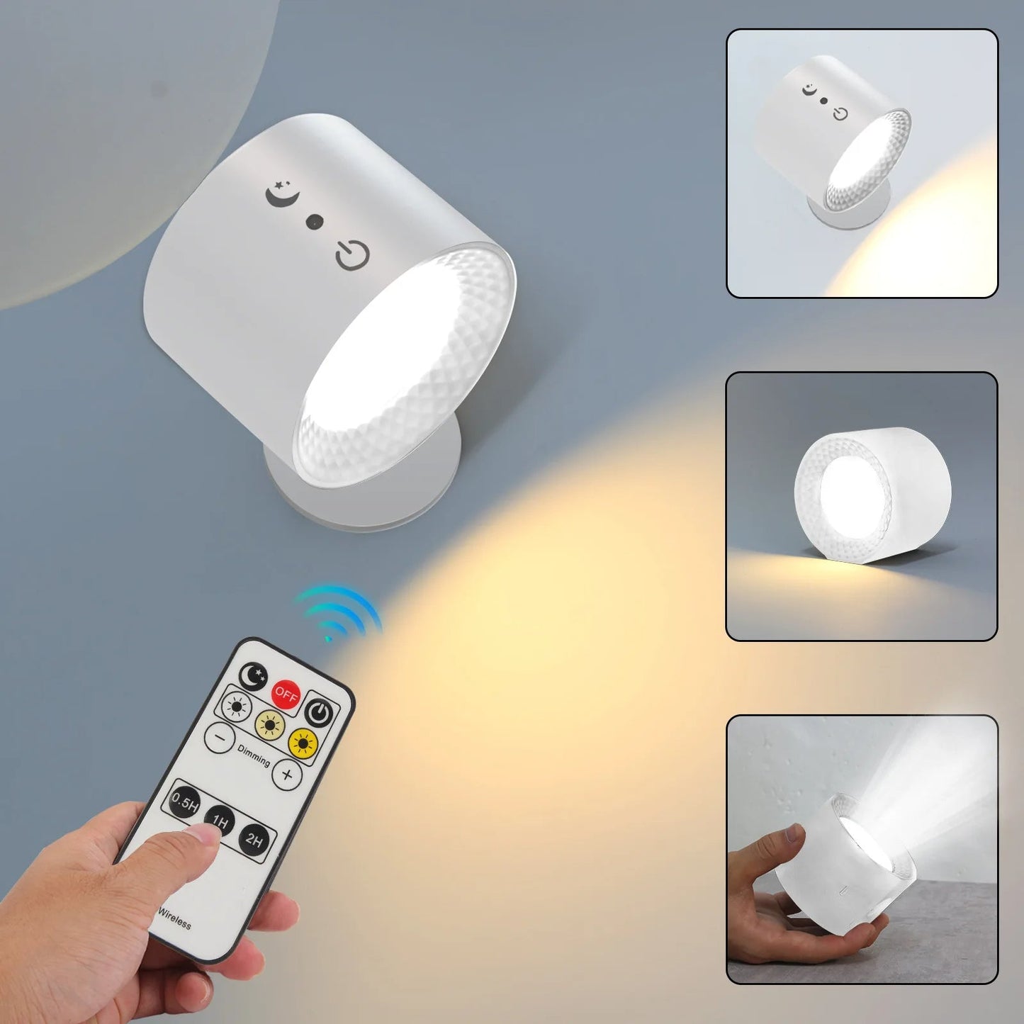 HomnyBright™ - Comfortable light, but without damaging your walls