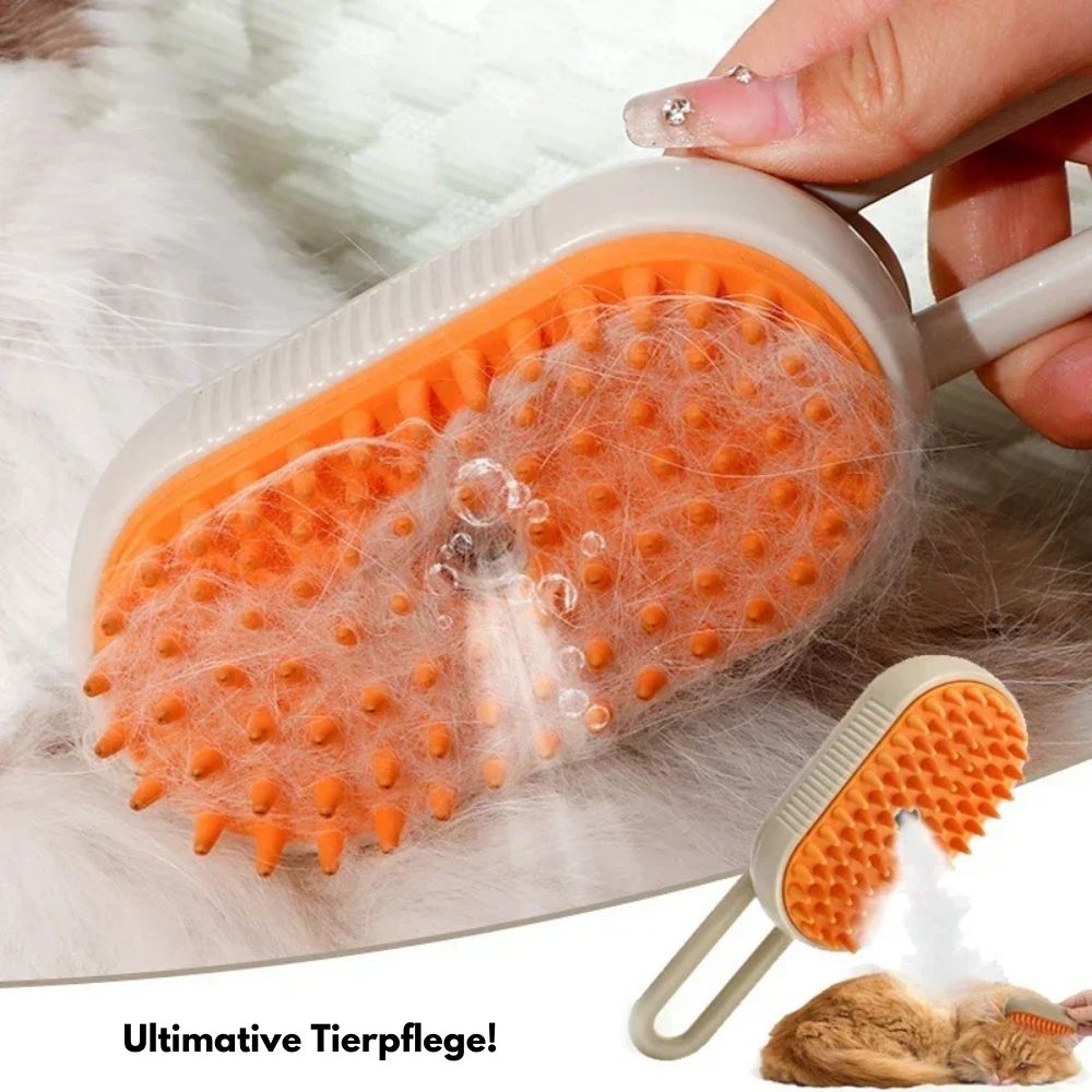 VapoBrush Pet - Brosse à Vapeur Électrique !