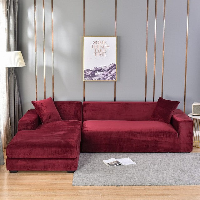 Velvet Elastic Sofa Cover (Only Today 50% Off)