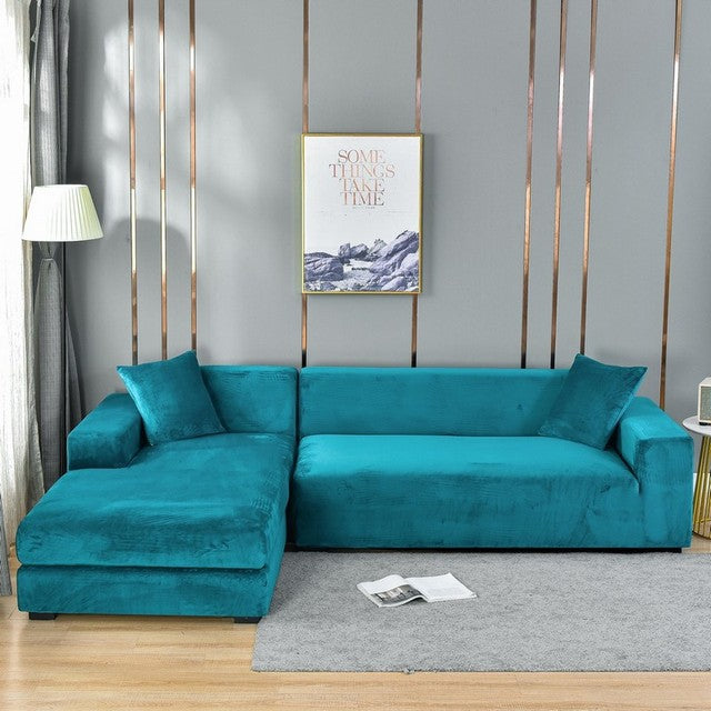 Velvet Elastic Sofa Cover (Only Today 50% Off)