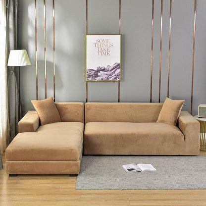 Velvet Elastic Sofa Cover (Only Today 50% Off)