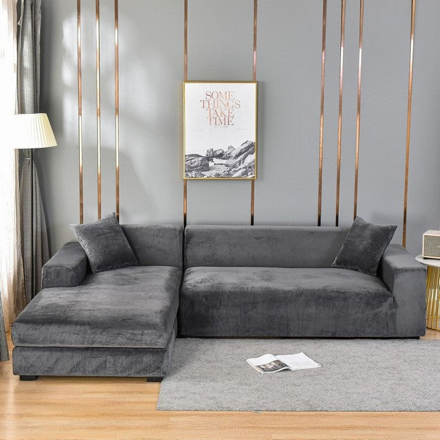 Velvet Elastic Sofa Cover (Only Today 50% Off)