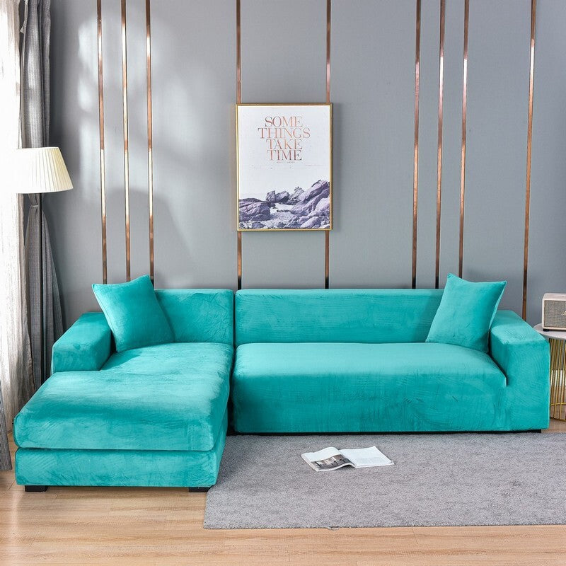 Velvet Elastic Sofa Cover (Only Today 50% Off)