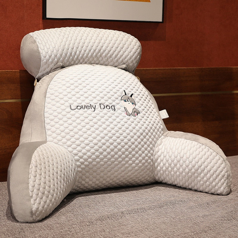 HomnyPillow® Cuscino coccoloso con braccioli