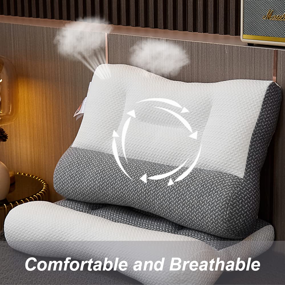 CloudPillow – Ergonomisches Memory-Schaum-Kissen