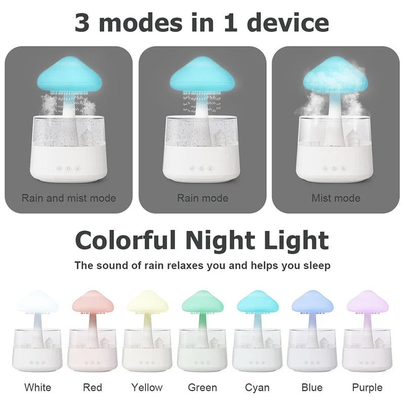 SereneGlow Aromatic Night Light Air Humidifier