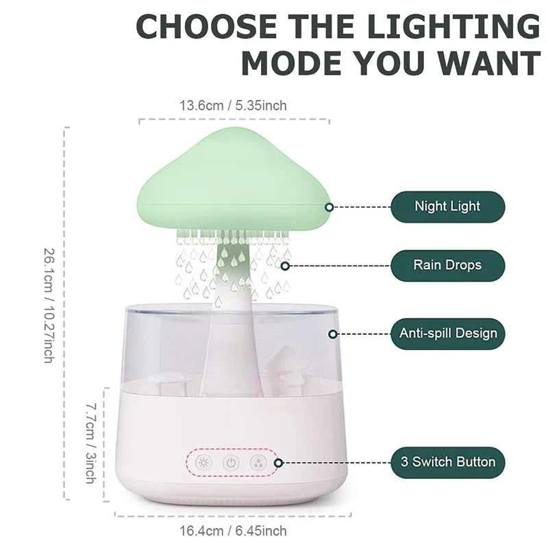 SereneGlow Aromatic Night Light Air Humidifier